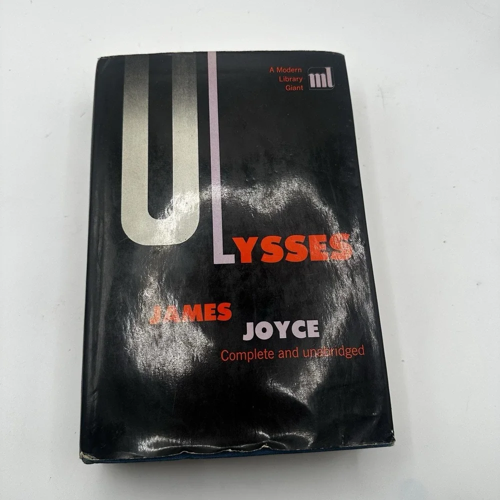 Ulysses James Joyce Vintage Modern Library HCDJ 1961